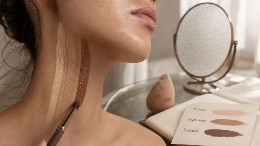 Fond de teint sans effet masque : choisir la bonne teinte, le bon sous-ton et la bonne texture