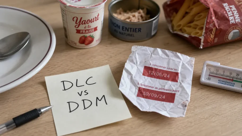 Aliment périmé mangé : la différence entre DLC et DDM, les symptômes et les bons gestes