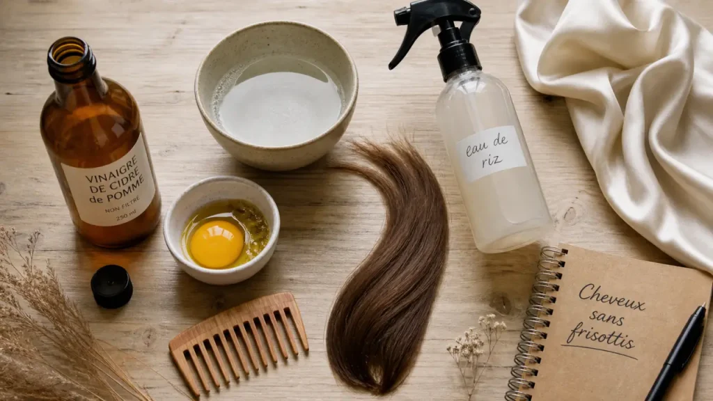 5 recettes de grand-mère pour dompter vos frisottis naturellement