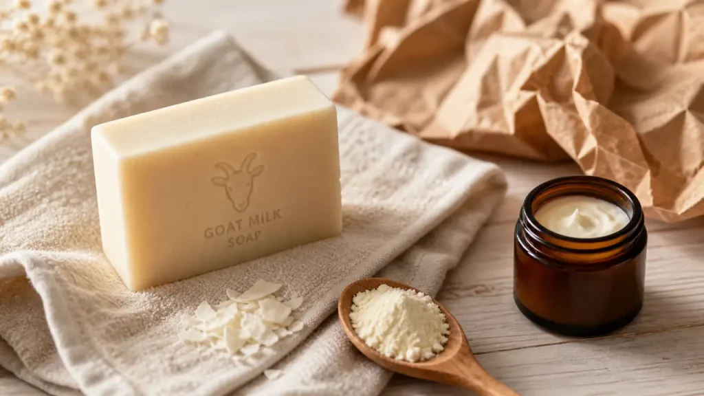 Peaux sèches, acné, eczéma : que vaut vraiment le savon au lait de chèvre ?