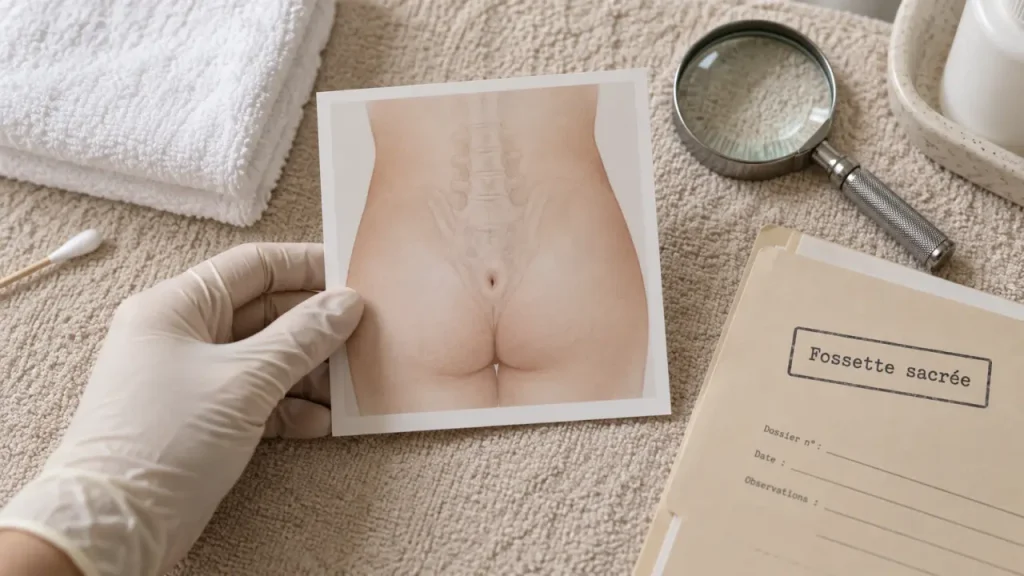 Fossette aux fesses chez bébé : quand demander un avis médical