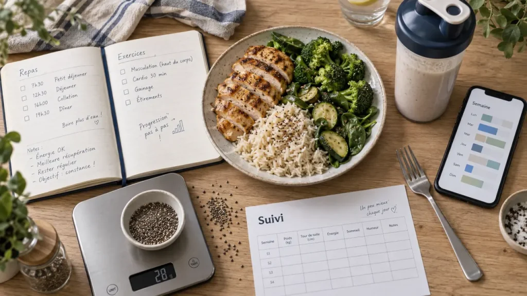 Programme nutrition et coach sportif personnalisé : progresser sans repartir de zéro chaque lundi