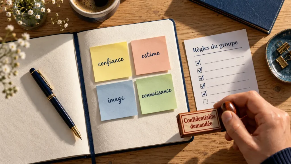 Atelier confiance en soi : oser dire non sans se forcer à tout raconter