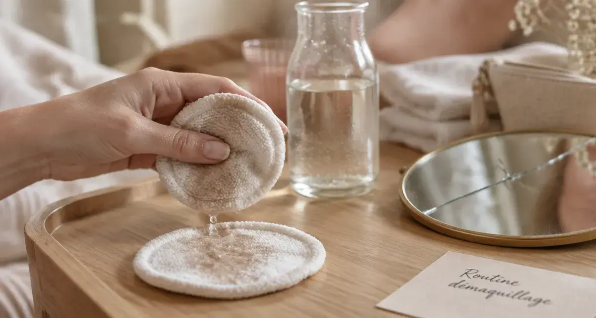 Lilly Skin avis dermatologue : pad démaquillant microfibres pour peaux réactives