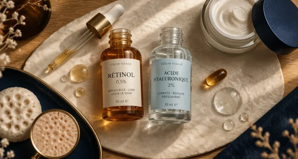 Rétinol ou acide hyaluronique : l’erreur qui irrite les peaux déshydratées