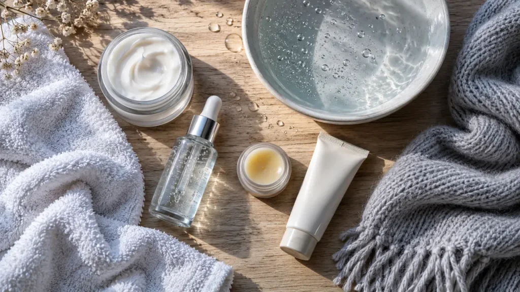Routine beauté hiver : gardez une peau souple malgré le froid et le chauffage
