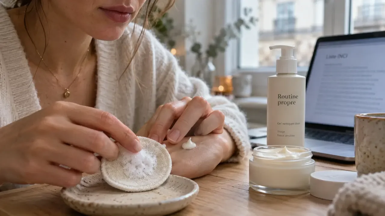 Routine visage et corps : peau confortable, sans excès
